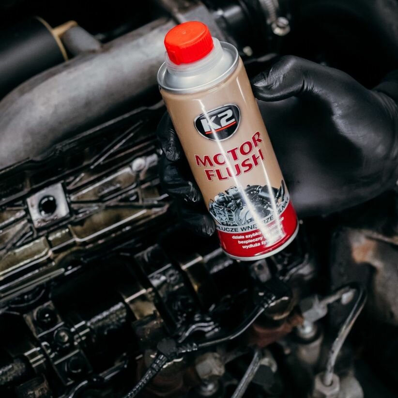 Очиститель масляной системы К2 MOTOR FLUSH, 250 мл