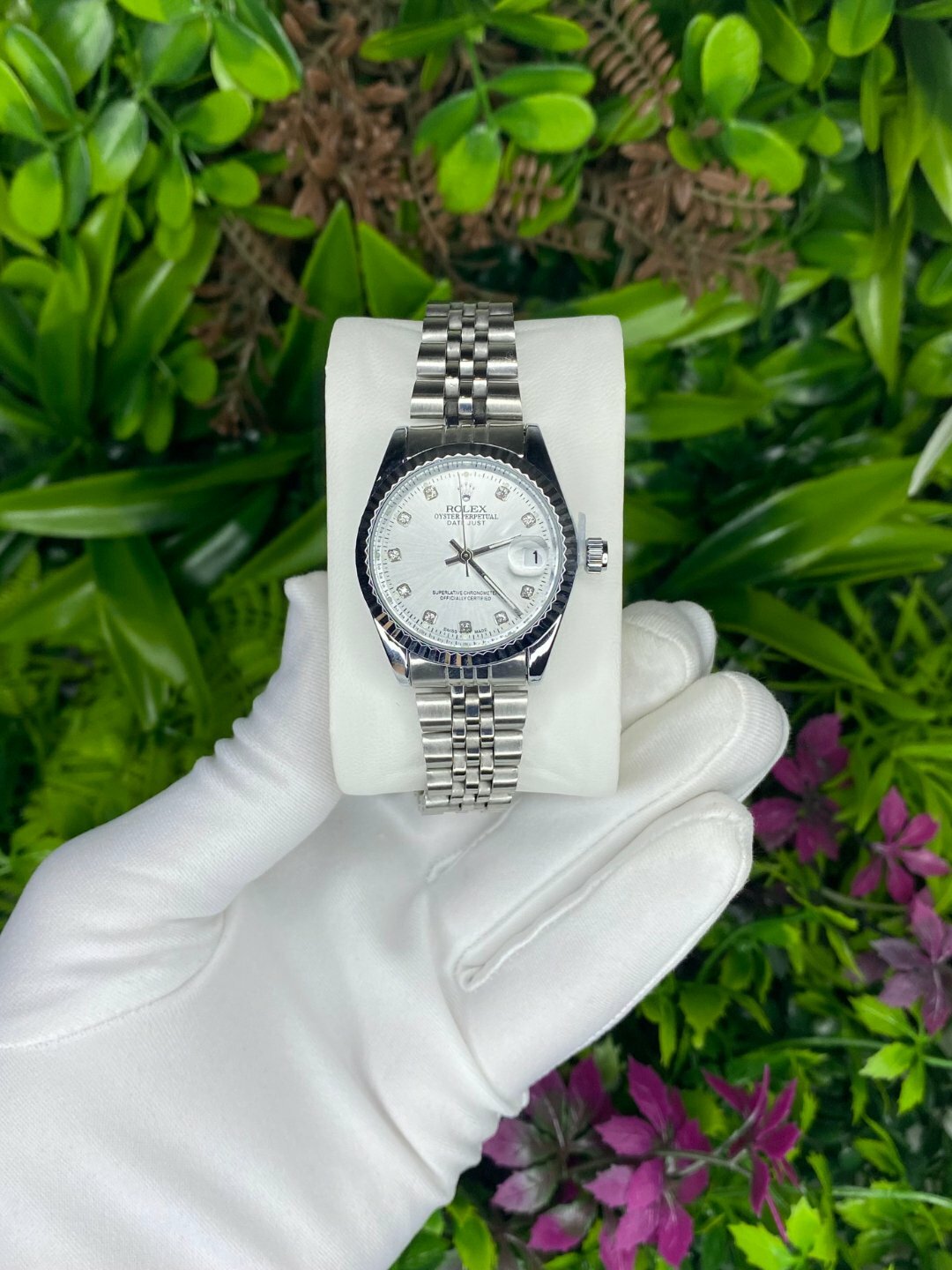 Наручные часы Rolex Классика, белый — фото 1