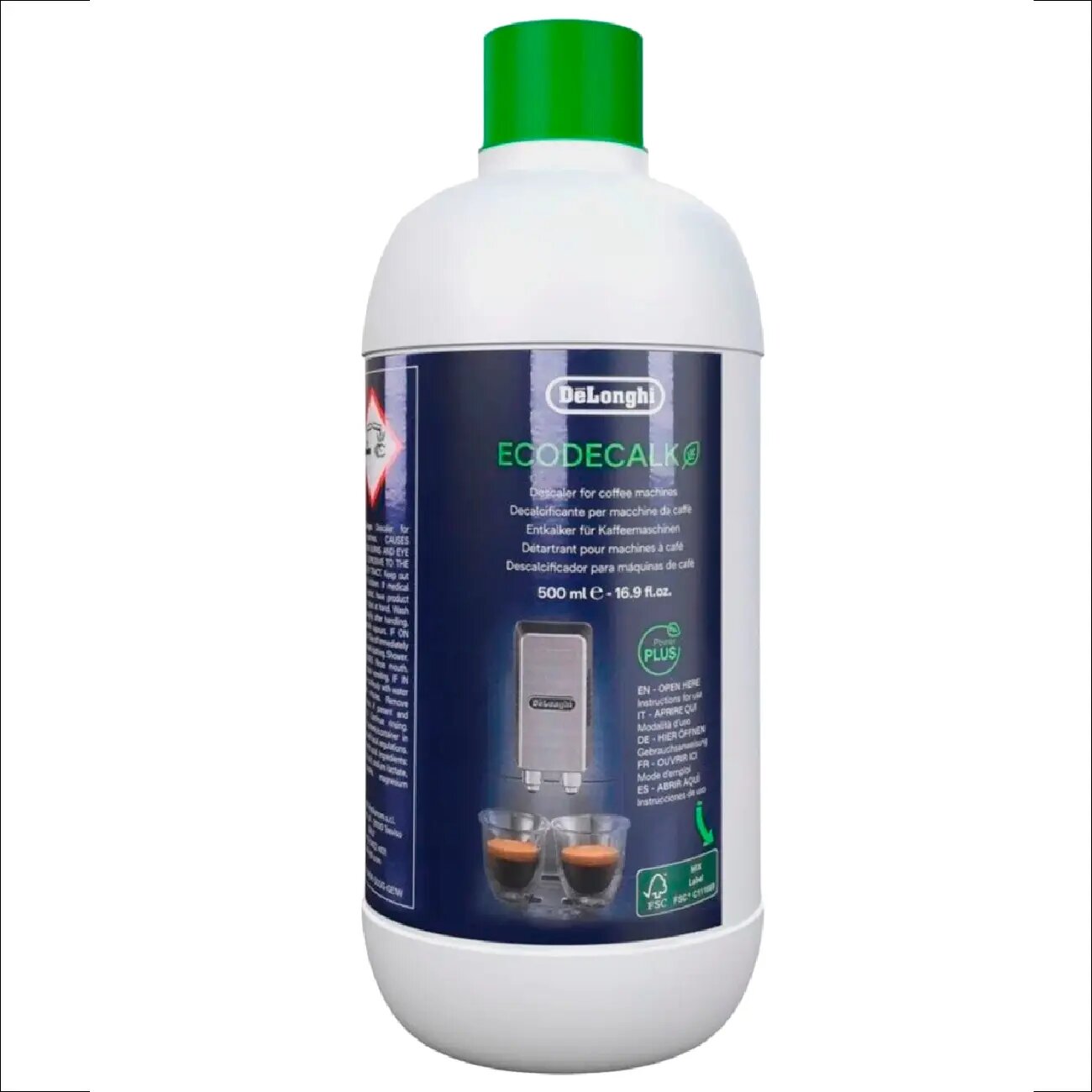 Чистящее средство для кофемашины DeLonghi DLSC500, Вес: 0.607 кг, Гарантия: Нет, Количество: 1 шт