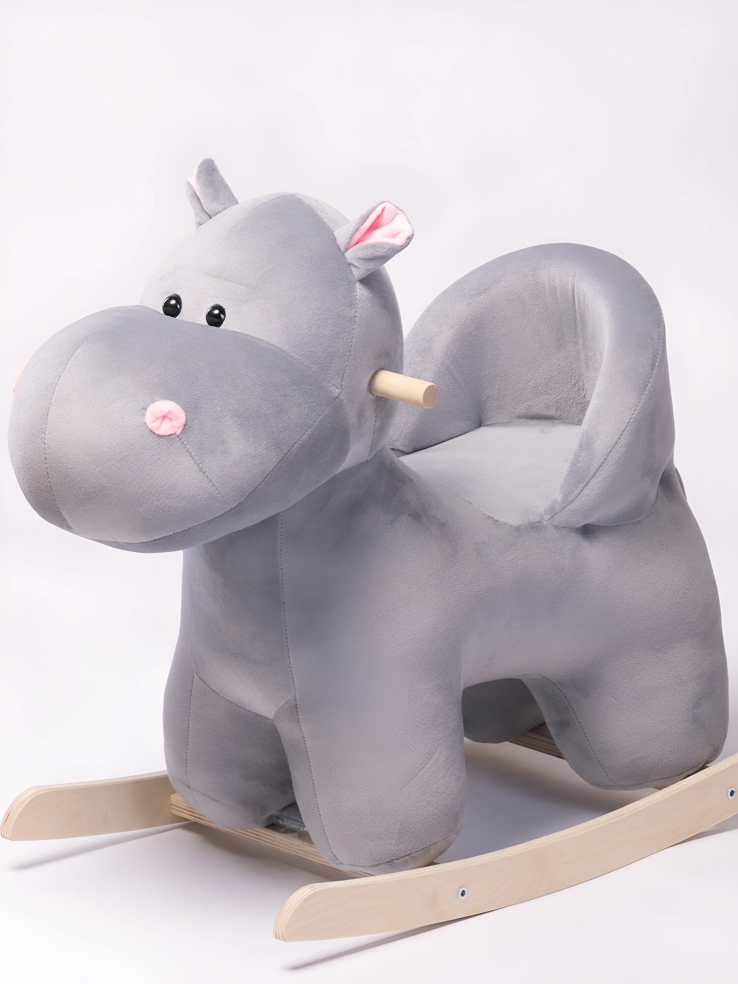 Качалка детская со спинкой для малышей Нижегородская игрушка