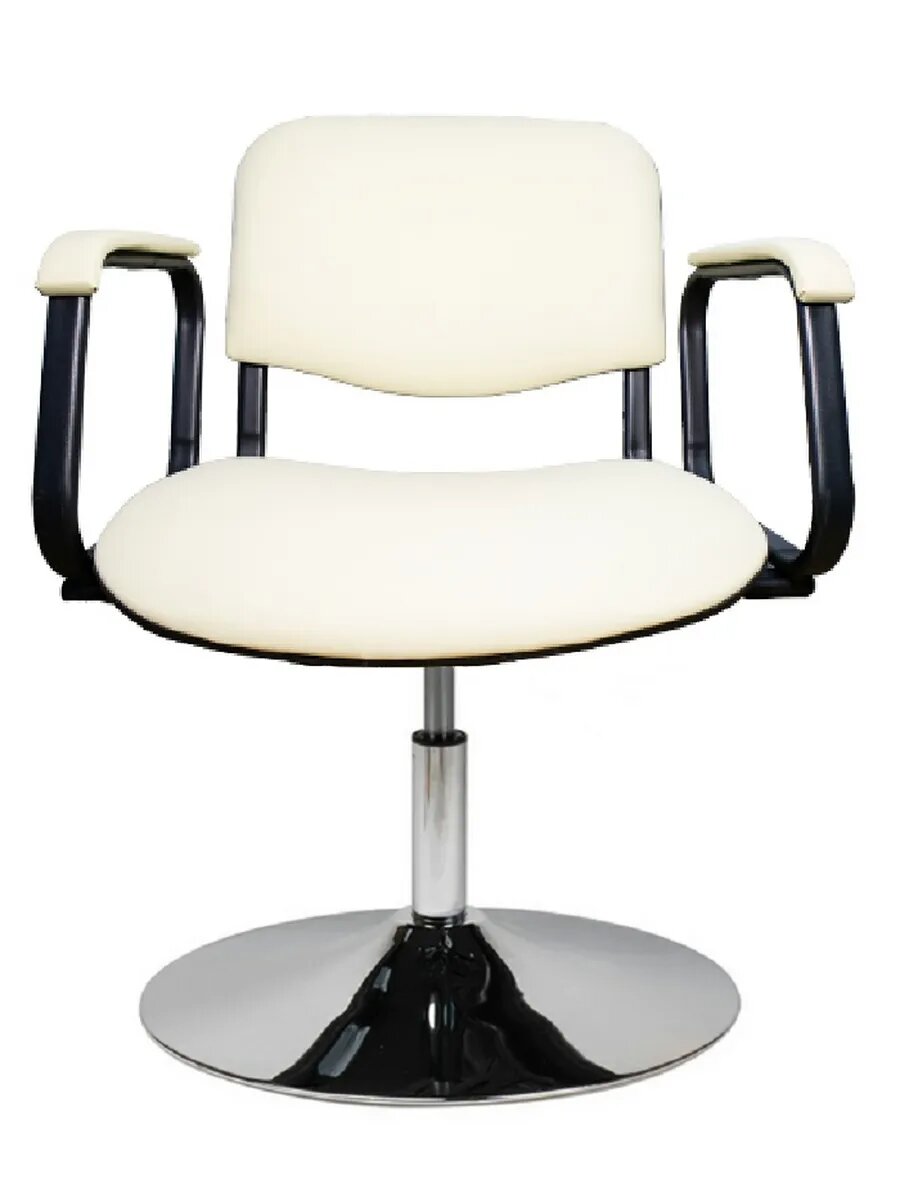 Кресло Kontakt пневматика на диске слоновая кость