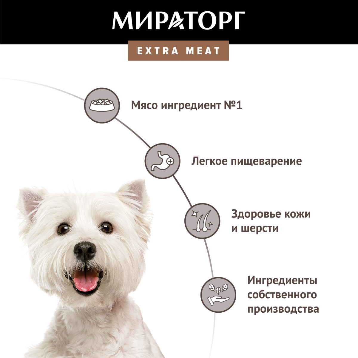 EXTRA MEAT с говядиной Black Angus для взрослых собак мелких пород старше 1 года — фото 1