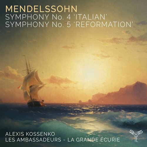 Alexis Kossenko - Mendelssohn: Symphony No.4 'Italian' & No.5 'Reformation' (1CD) 2023 Digipack Аудио диск magdalena baczewska chopin szymanowski piano works 1cd 2023 digipack аудио диск