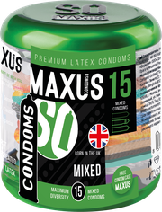 Презервативы Maxus Mixed, 15 шт.