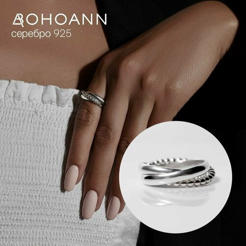 фото Кольцо bohoann, серебро, 925 проба, серебряный