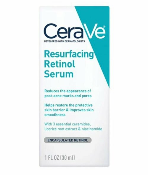 CeraVe обновляющая сыворотка для лица с ретинолом Renewing Retinol Serum, 30мл