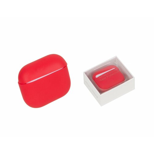 Case / Чехол силиконовый для AirPods 3 (1), красный, A+