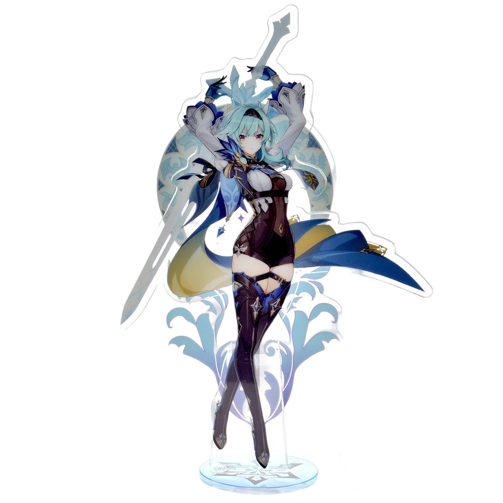 Акриловая фигурка Monstadt Characters Standee Eula ЭМСИ - фото №3