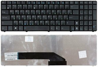 Клавиатура для ноутбука MP-07G73SU-5283, V090562BS1, для ноутбуков Asus F52, K50, X5, без рамки, код mb002178