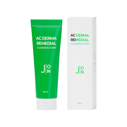 J: ON Пенка для умывания стоп-акне AC DERMA REMEDIAL CLEANSING FOAM, 100 мл enl ac пенка для умывания ac clear foam 150ml