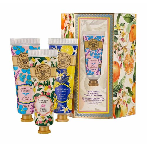 Набор кремов для рук / Gourmandise Hand Cream Trio Set крем для рук miss laminaria крем для рук с ароматом лаванды