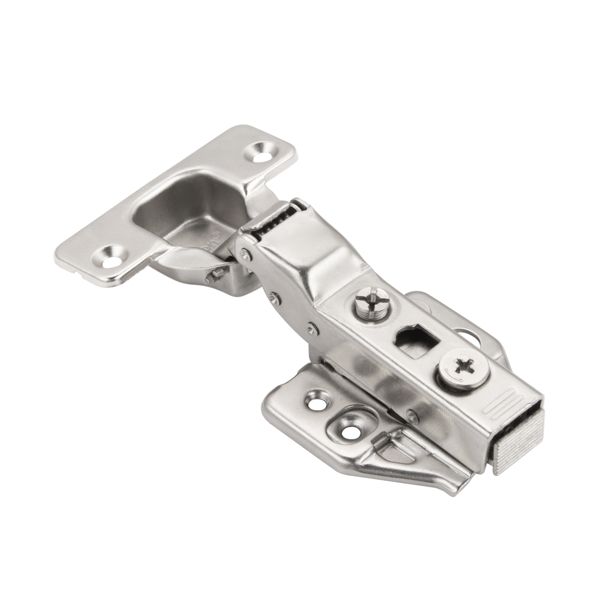 Мебельные петли EDSON CLIP 3D-CO HH_08/105 с доводчиком 3D регулировкой для полунакладных дверей (комплект 2 штуки)