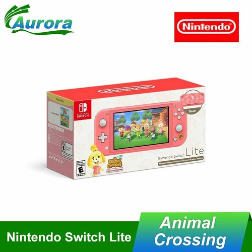 Игровая приставка Nintendo Switch Lite - Animal Crossing Японская версия розовый 1789000₽