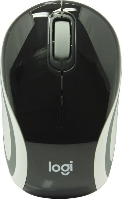 Logitech Wireless Mini Mouse M187 (черный) - фото №20