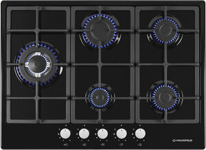 Варочная панель MAUNFELD Газовая панель MAUNFELD EGHE.75.33CB/G