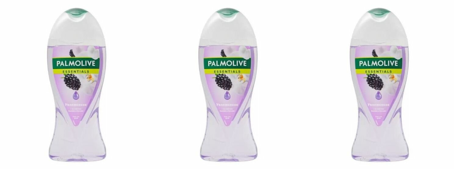 Palmolive Гель для душа Ежевика и орхидея, 250 мл - 3 шт