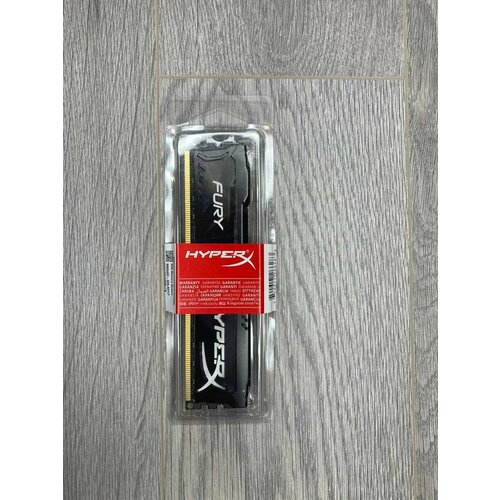 Оперативная память FURY HyperX DDR3 1600 Мгц 8 ГБ DIMM black 230000₽