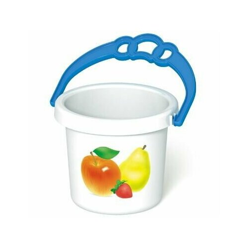 Ведро Фантазия 08 литра белое 2 набора 564₽