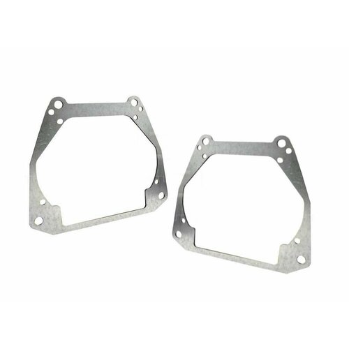 Переходные рамки для Renault Koleos I дорест. 2008-2011 на линзы Hella 3R. Для замены линз в фарах Рено Колеос