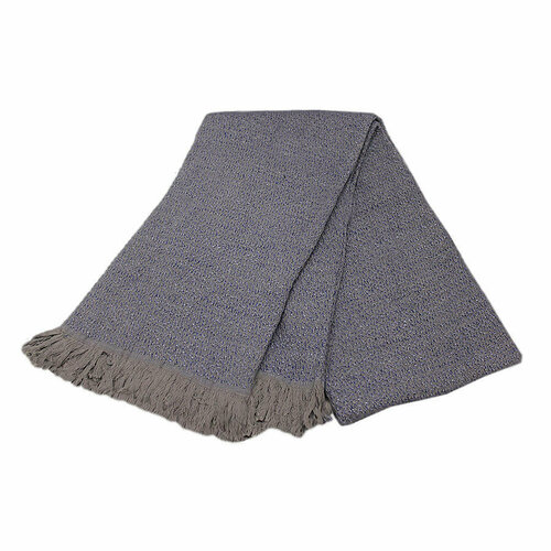 Плед SERVALLI 140*170, 100% хлопок, Серый