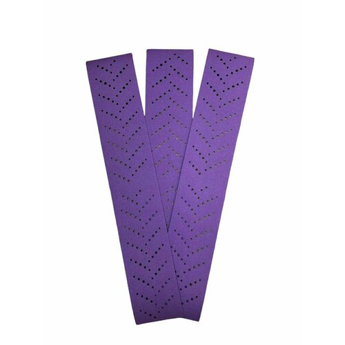 Набор полосок абразивных, 3M Hookit Purple+ 737U Р80, Р120, Р180, Р240, Р320, Р400 70mm х 396mm в наборе 6шт