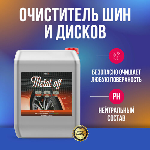 Megvit Metal off очиститель дисков и кузова 20 л