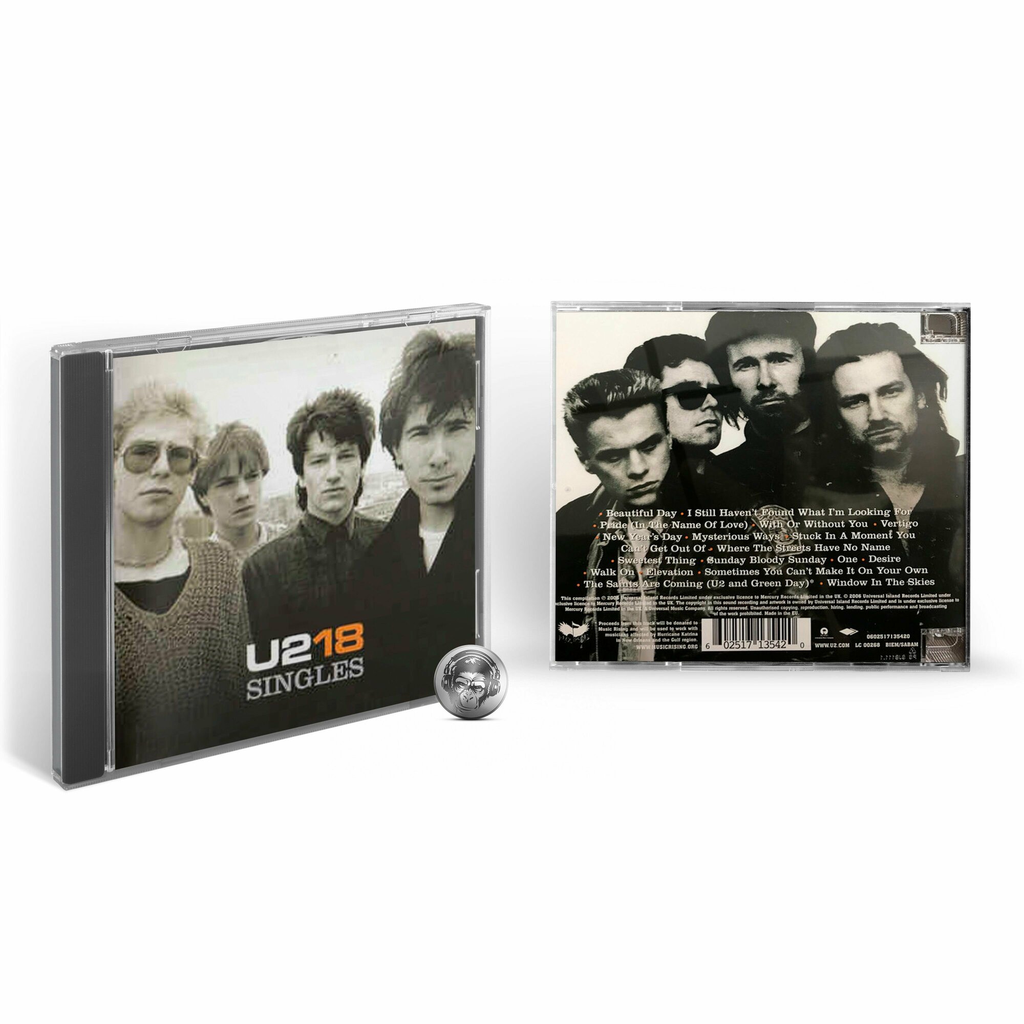 U2 - U218 Singles (1CD) 2006 Jewel Аудио диск