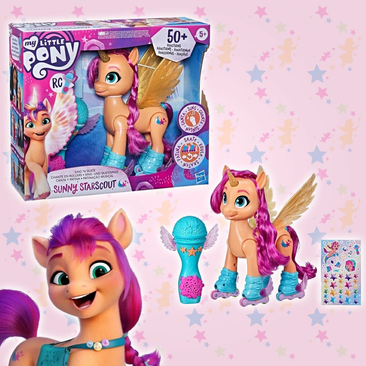 Фигурка Игрушка Май Литтл Пони Поющая Санни My Little Pony 25 см