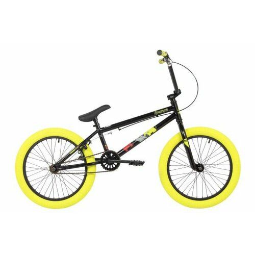 Велосипед NOVATRACK 20 BMX WOLF чёрный, сталь, рама 20', U-BRAKE