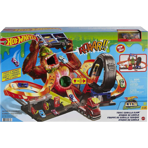 Гоночный трек HOT WHEELS HBY95 CITY GORILLA