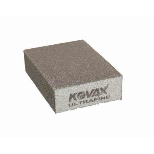 Шлифовальная абразивная губка KOVAX Ultra Fine 100 x 68 x 25 мм 4-х сторонняя 4x4 902-0040 5 шт 900₽