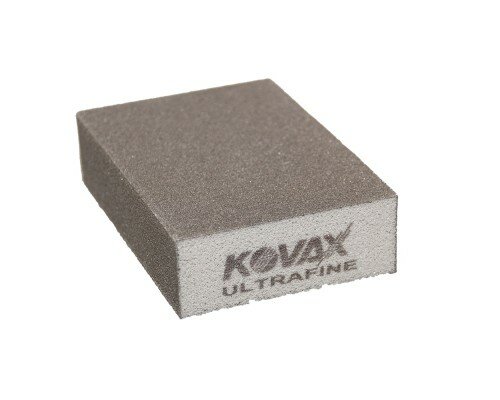 Шлифовальная абразивная губка KOVAX Ultra Fine 100 x 68 x 25 мм 4-х сторонняя (4x4) 902-0040 5 шт.