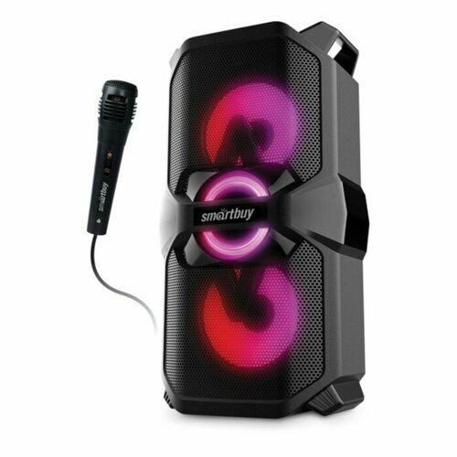 Портативная караоке система Smartbuy STARSHIP 32 Вт AUX FM USB BT 3500 мАч чёрная 704700₽