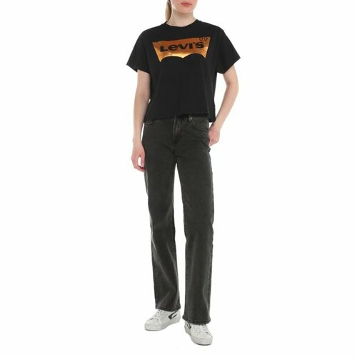 Футболка Levi's, размер M, черный футболка женская basic tee parajumpers