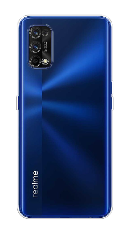 Чехол на Realme 7 Pro / Реалми 7 Про прозрачный