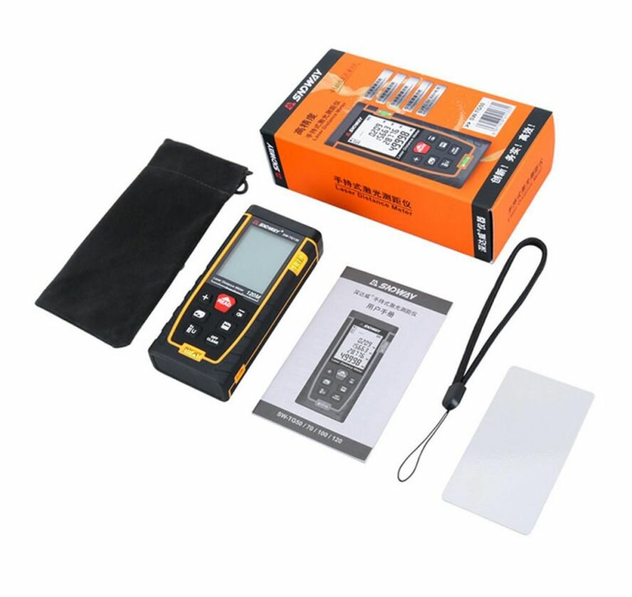 Лазерный дальномер 100 м SNDWAY SW-TG100 — фото 1