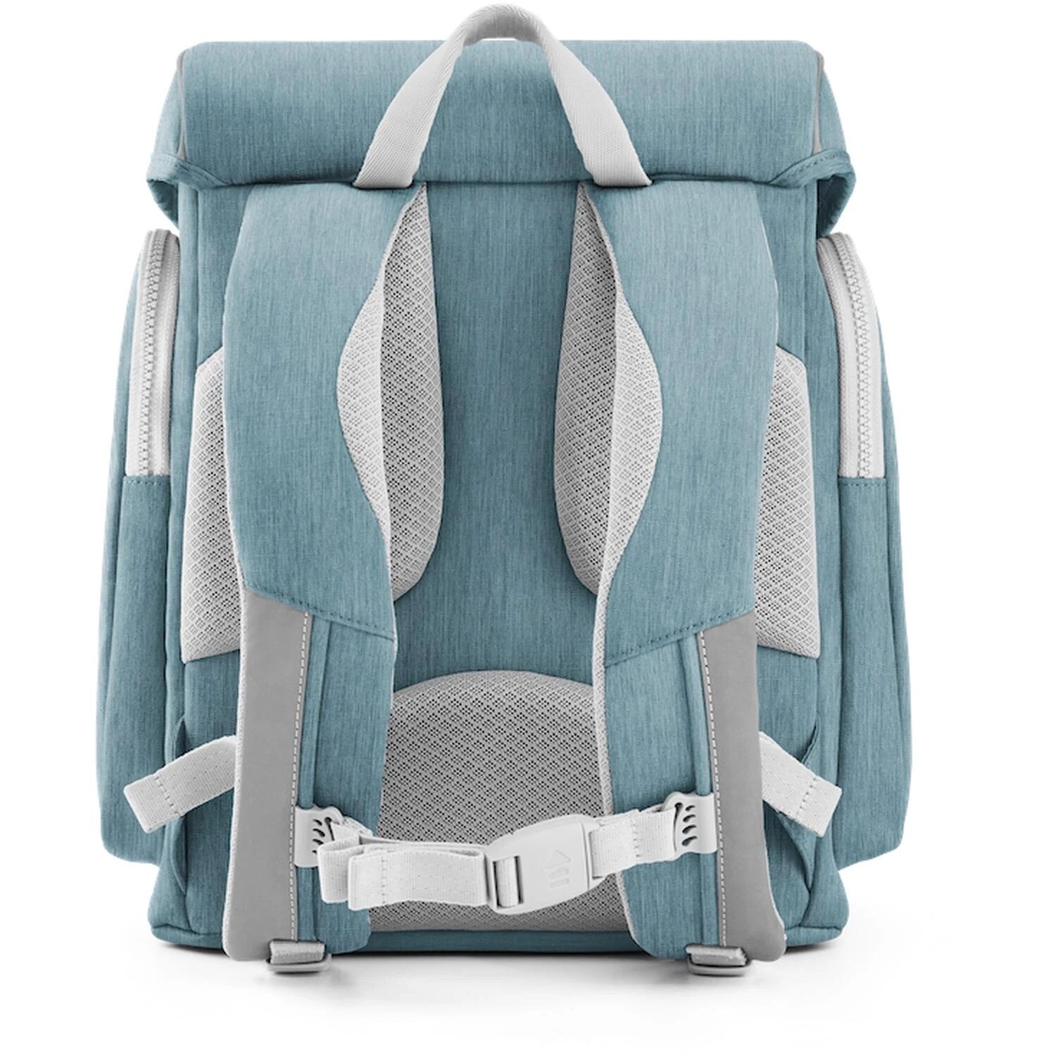Рюкзак (школьная сумка) NINETYGO smart school bag голубой - фото №17
