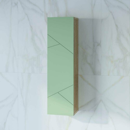 Шкаф навесной Кристалл 20 с дверью Фисташка 5304₽