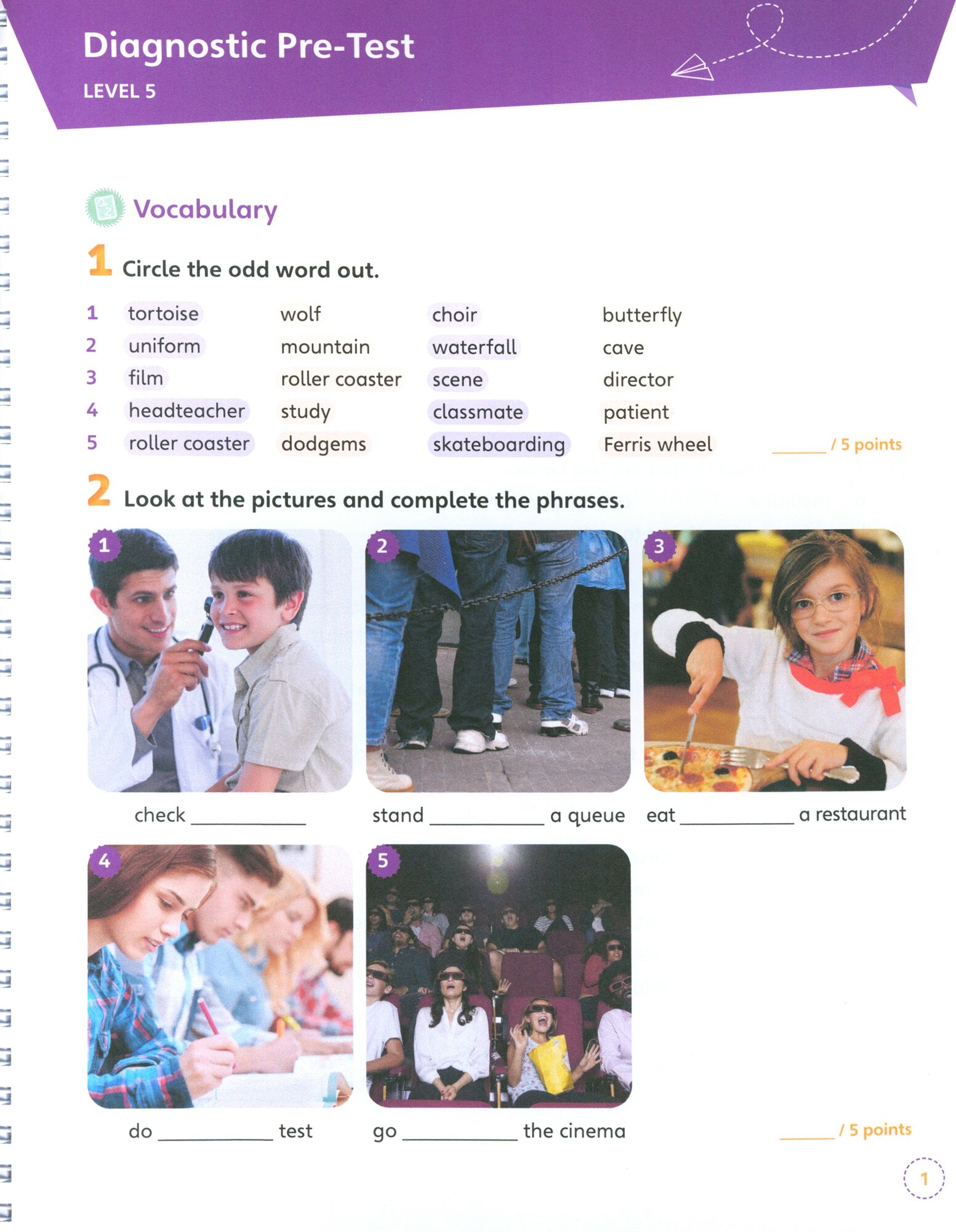 English Code. Level 5. Assessment Book - фото №6