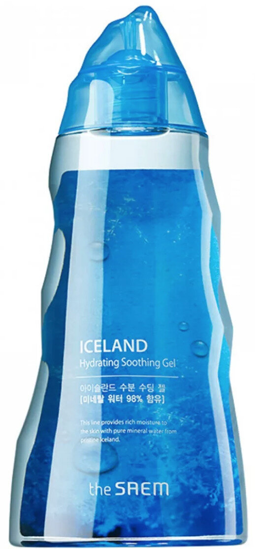 The Saem Гель для тела минеральный Iceland Hydrating Soothing Gel, 300мл