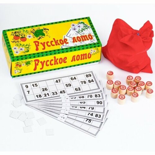 Настольная игра Sima Land Русское лото. На каждый день 3627312 настольная игра sima land русское лото роспись 3627313