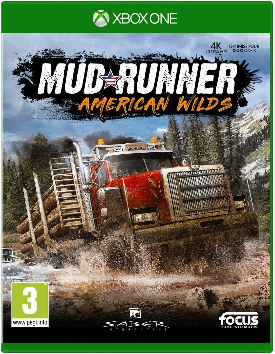 Игра на диске Spintires MudRunner American Wilds (Xbox Series, Xbox One, Русские субтитры)