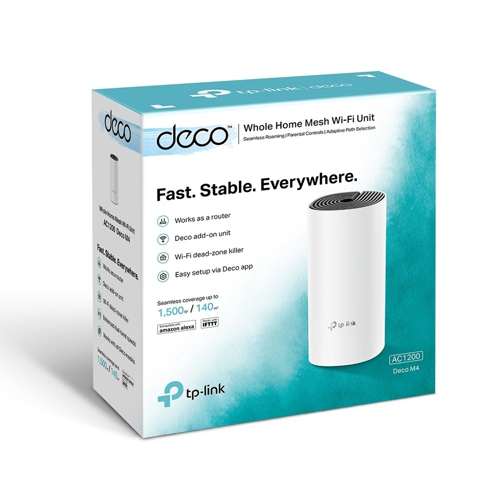 Mesh Wi-Fi система TP-LINK Deco M4 (1-pack), официальная гарантия — фото 1