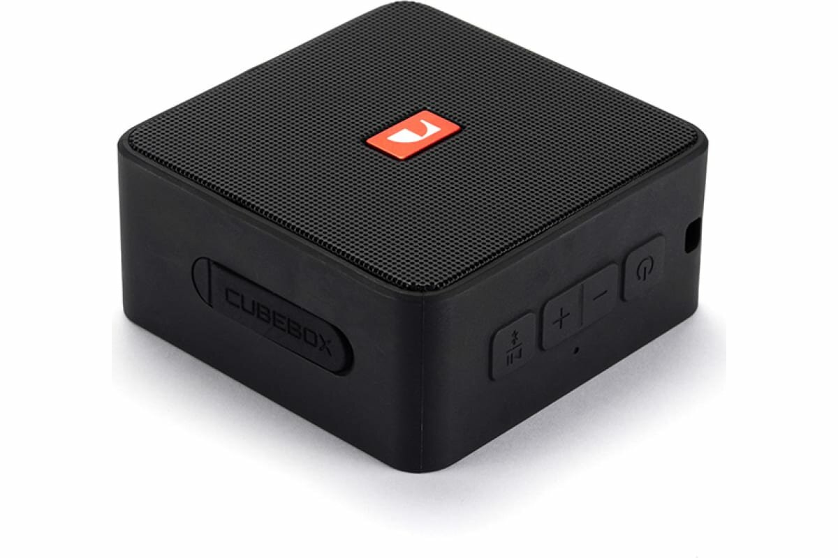 Портативная колонка NAKAMICHI Cubebox, 5Вт, черный [cubebox blk] - фото №14