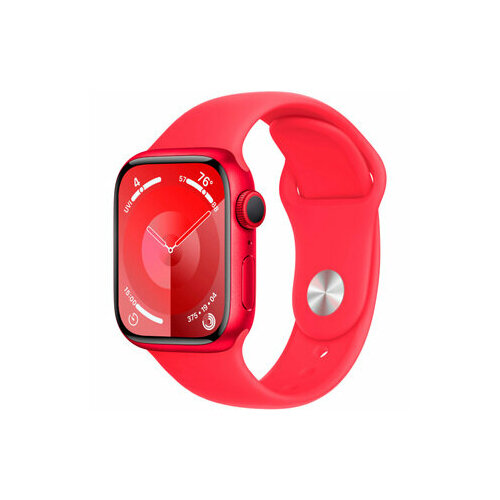 Умные часы Apple Watch Series 9 41 мм Aluminium Case GPS PRODUCTRED Sport Band 4638900₽