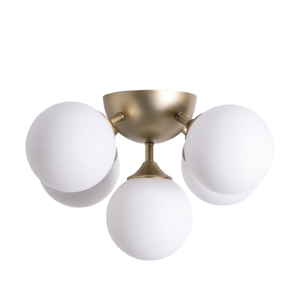 Потолочная люстра Arte lamp Fobos с поддержкой Маруся A2704PL-5SG-М - фото №2