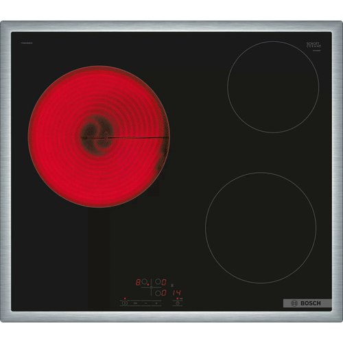 Электрическая варочная панель Bosch PKM645BB2E черныйсеребристый 3678000₽