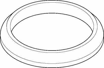 Прокладка труба выхлопного газа Elring 226540
