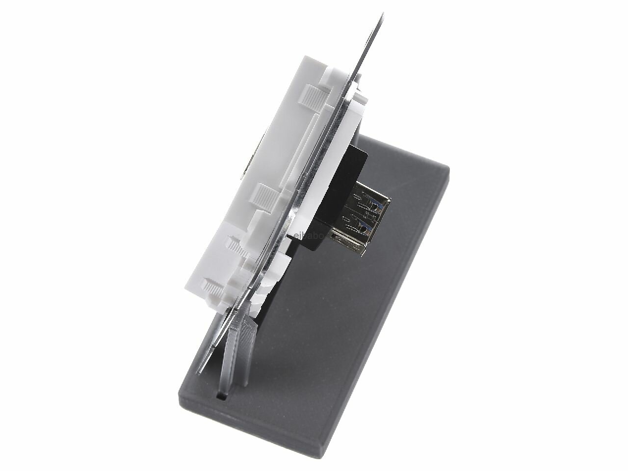 System55 568203 Розетка USB (USB, под рамку, скрытая установка, белая глянцевая) Gira - фото №10