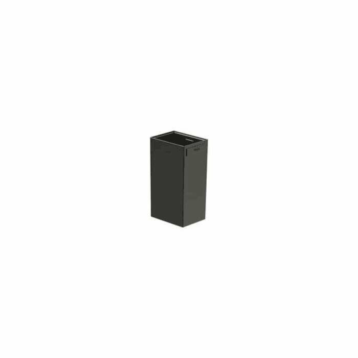 Стакан Rubik черный матовый Roca 816844024